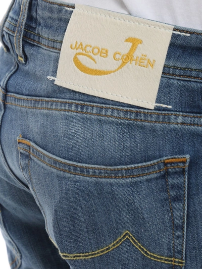 Shop Jacob Cohen 622 Comfort Denim Jeans In Light Wash