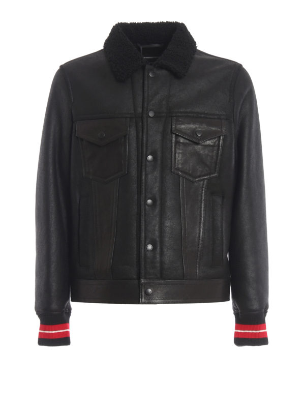tommy hilfiger shearling jacket