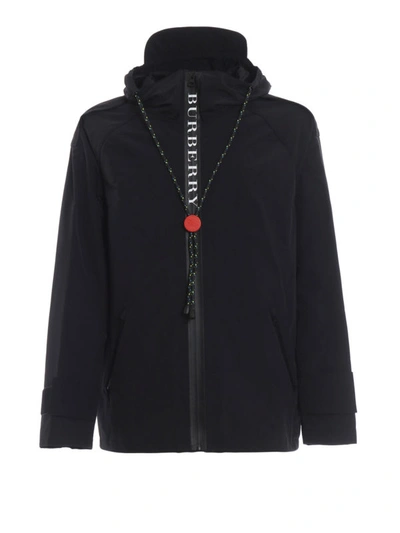 Shop Burberry Roberts Parka In Black