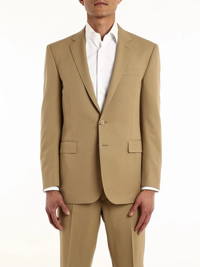 Shop Ralph Lauren Anthony Suit In Beige