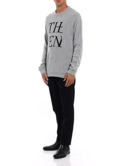 Shop Mcq By Alexander Mcqueen The End Embroidery Sweatshirt In Grey