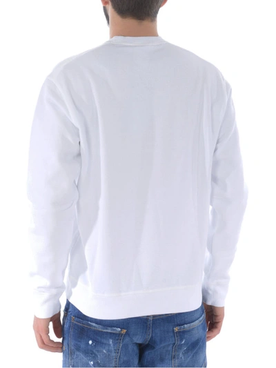 Shop Dsquared2 64  White Sweatshirt