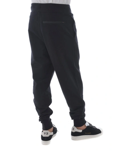 Shop Y-3 Classic Cotton Track Pants In Black