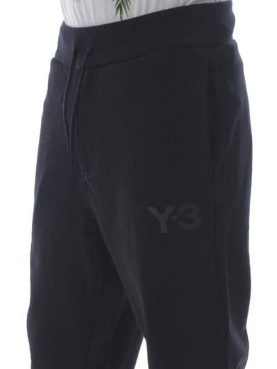 Shop Y-3 Classic Cotton Track Pants In Black