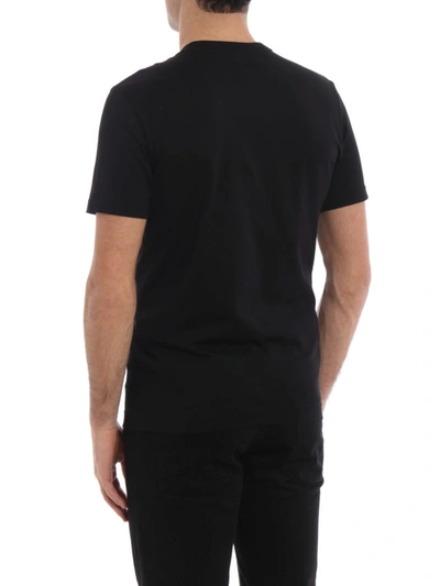 Shop Dolce & Gabbana Dolcegabbana Embroidery T-shirt In Black