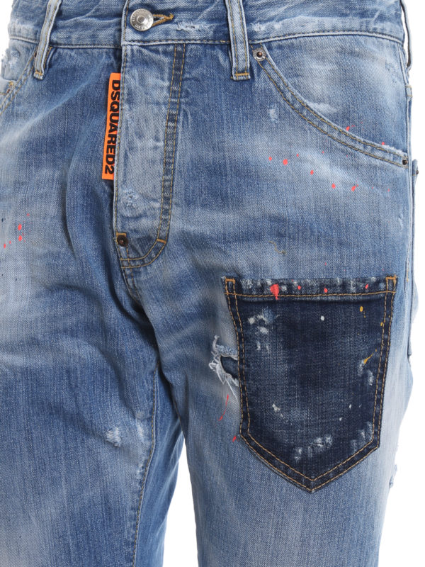 Dsquared2 Cool Guy Rave On Skinny Jeans In Blue | ModeSens