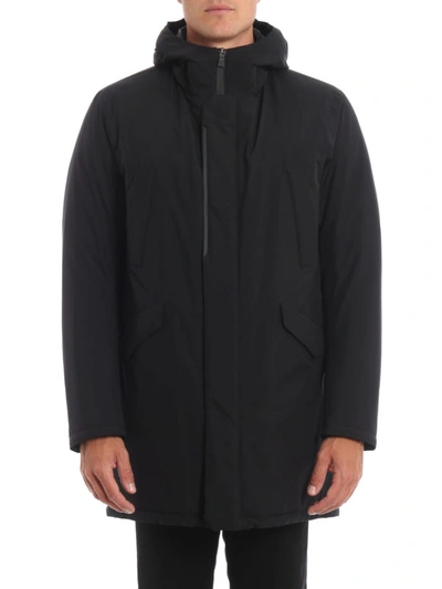Shop Herno Gore-tex® Padded Parka In Black