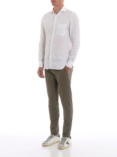 Aspesi Sem Ii Linen In White