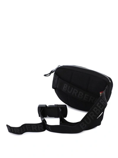 Shop Burberry Logo Print Small Belt Bag In Black