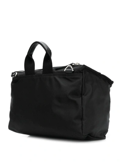 Shop Givenchy Pandora Tech Fabric Messenger Bag In Black