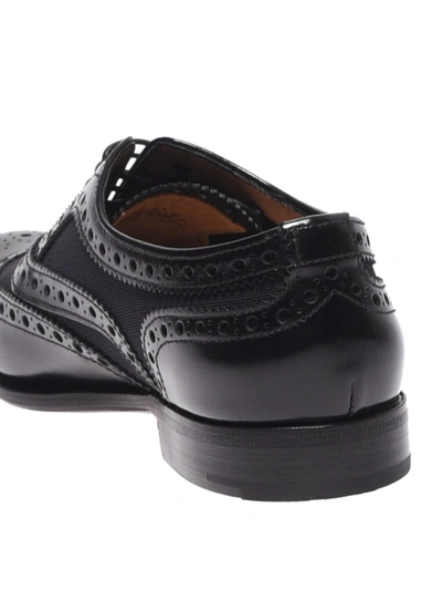 Shop Church's Burwood Black Leather Shoes