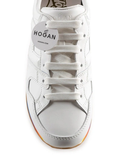 Rainbow Platform Sneakers In White | ModeSens