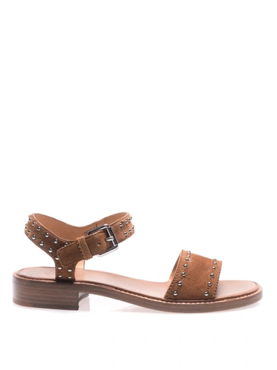 Shop Church's Tiffany Tabac Suede Sandals In Light Brown