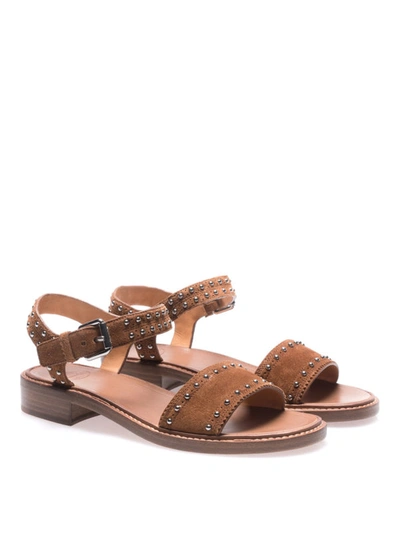 Shop Church's Tiffany Tabac Suede Sandals In Light Brown