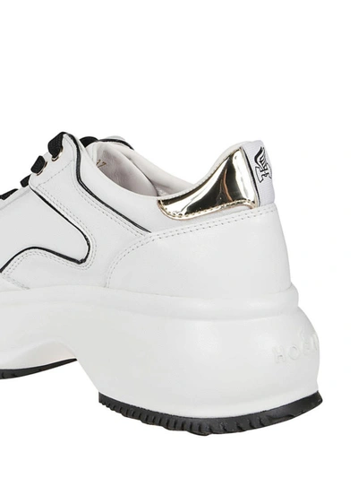 Shop Hogan Maxi I Active White Sneakers