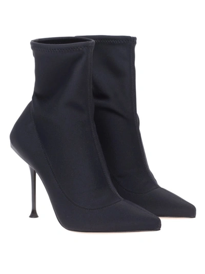 Shop Sergio Rossi Sr Milano Ankle Boots In Black