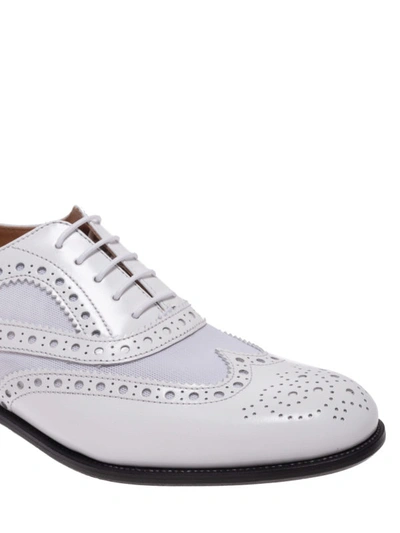 Shop Church's Burwood 7 W White Brogue Shoes