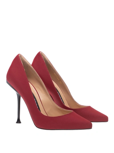 Shop Sergio Rossi Sr Milano Red Pumps