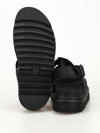 Shop Dr. Martens' Yelena Sandals In Black