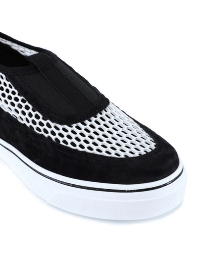 Shop Givenchy George V Slip On Sneakers In Black