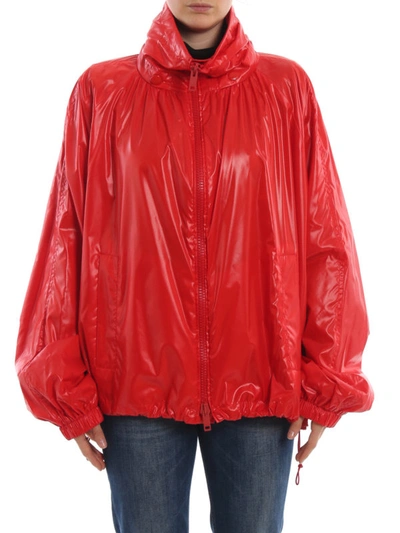Shop Givenchy Red Over Windbreaker