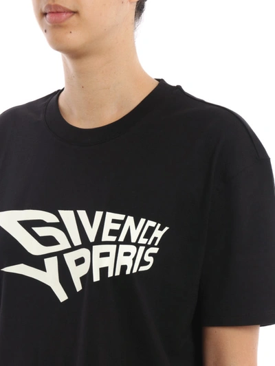 Shop Givenchy Glow In The Dark Over T-shirt In Black