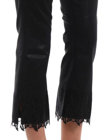 Shop J Brand Selena Mid-rise Crop Boot Pants In Black