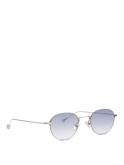 Shop Eyepetizer Olivier Silver Round Sunglasses