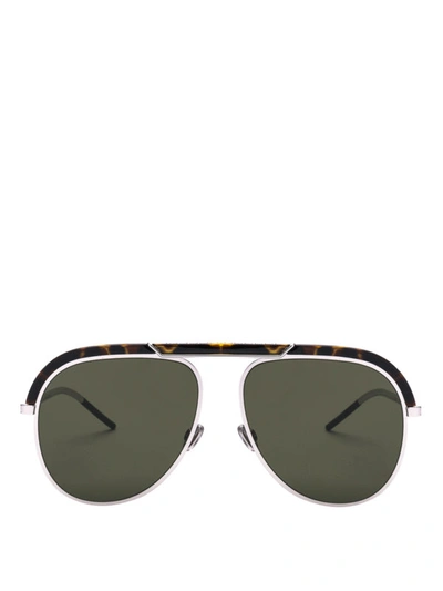 Shop Dior Desertic Sunglasses In Dark Brown