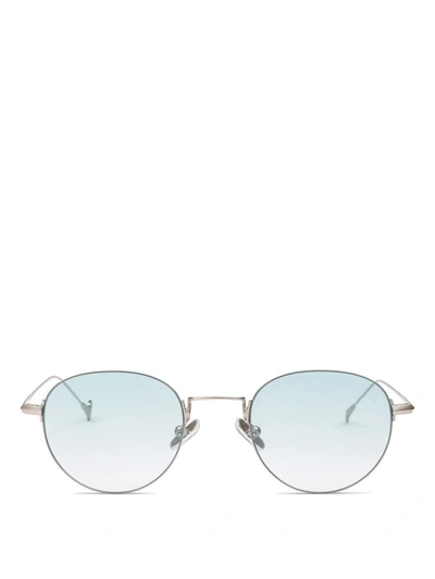 Shop Eyepetizer Olivier Round Sunglasses In Silver