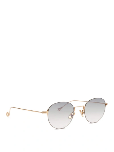 Shop Eyepetizer Olivier Gold-tone Metal Sunglasses