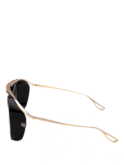 Shop Dita Nacht-one Round Sunglasses In Black