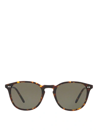 Shop Oliver Peoples Forman La Tortoiseshell Sunglasses In Brown