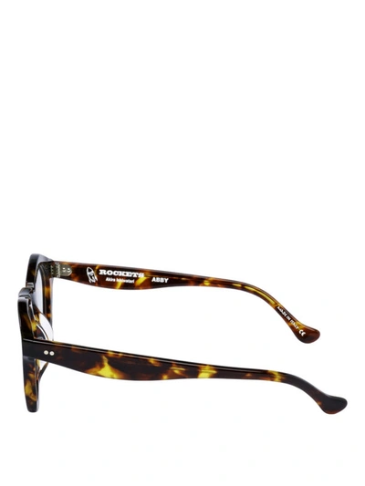 Shop Platoy Abby Tortoise Acetate Eyeglasses In Brown