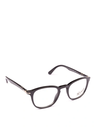 Shop Persol Galleria 900 Black Eyeglasses