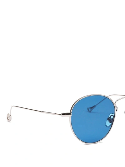 Shop Eyepetizer Julien Silver-tone Metal Sunglasses