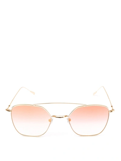 Shop Spektre Dolcevita Gold Frame Sunglasses