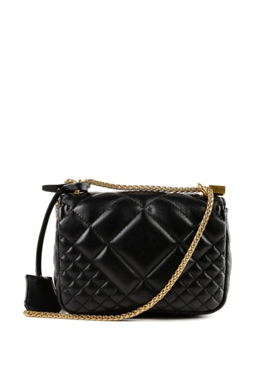 Shop Versace Icon Medusa Detailed Quilted Nappa Small Bag In Black