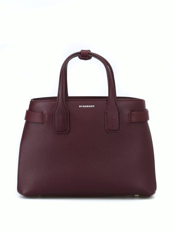 burberry leather tote