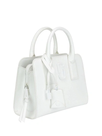 Shop Marc Jacobs Little Big Shot Dtm Bag In White