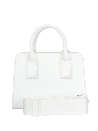 Shop Marc Jacobs Little Big Shot Dtm Bag In White