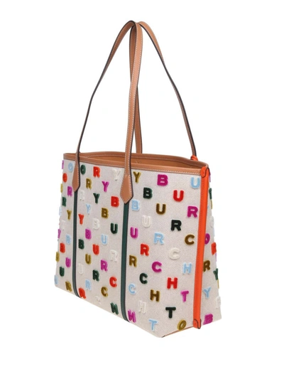 Shop Tory Burch Perry Fil Coupe Tote In Multicolour