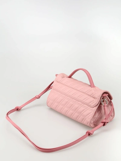 Shop Zanellato Nina S Zeta Pink Matelasse Leather Bag