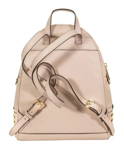 Michael kors outlet pink studded backpack