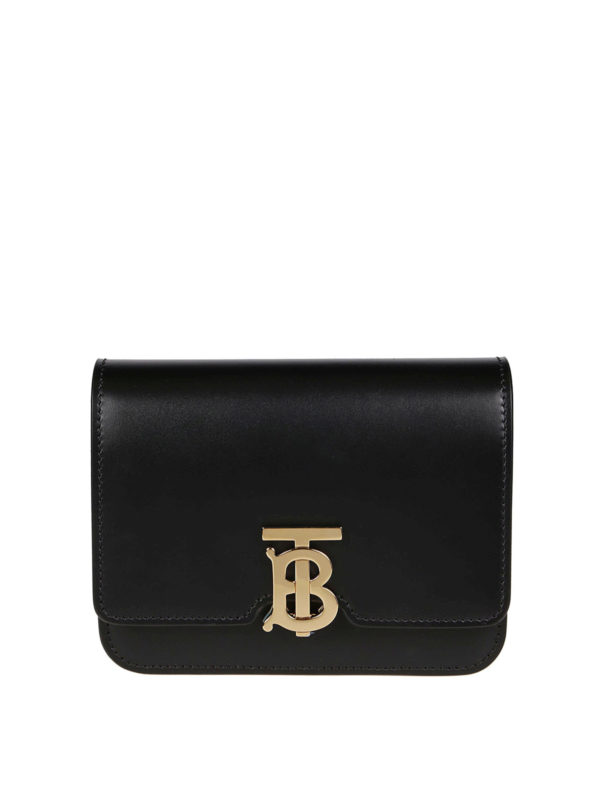 leather chain bum bag