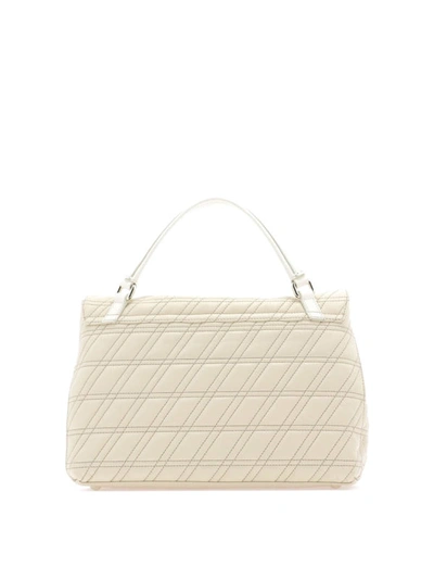Shop Zanellato Postina S Zeta White Matelasse Leather Bag