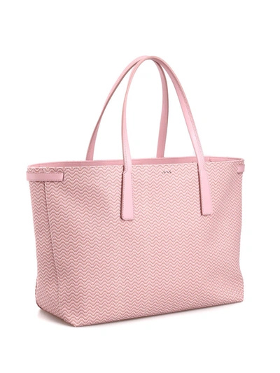 Shop Zanellato Blandine Duo Gran Tour Pink Tote Bag