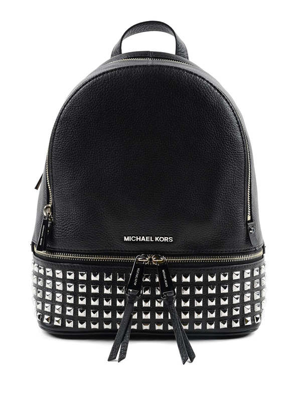 Michael Kors Rhea Small Studded Leather 