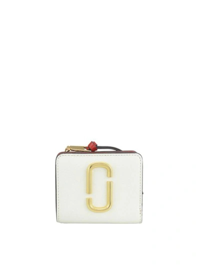 Shop Marc Jacobs Snapshot Mini Compact Wallet In Multicolour