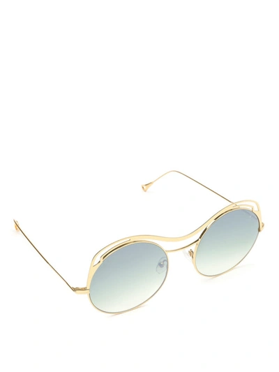 Shop Eyepetizer Sofia Ultralight Gold Metal Frame Sunglasses